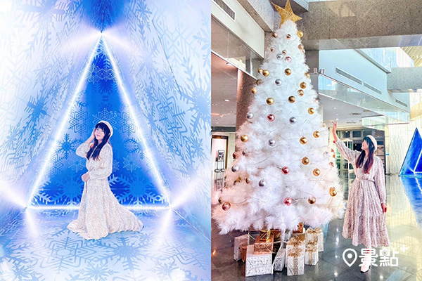 台中市屯區藝文中心推出4個別具雪國意象的耶誕裝置藝術 (圖／s4752147)
