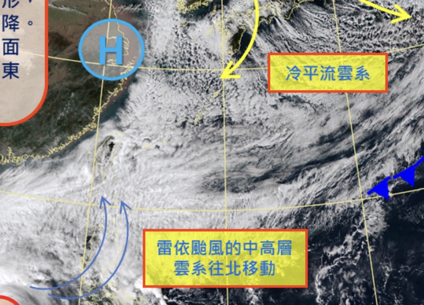 強颱雷伊影響全台降雨機率高！一週天氣先看