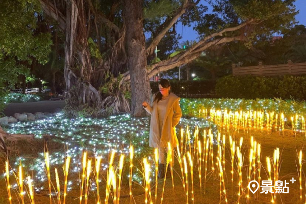 新北市立淡水古蹟博物館在淡水海關碼頭舉辦「光映淡水」 (圖／travelholic_beautyforever，以下同)