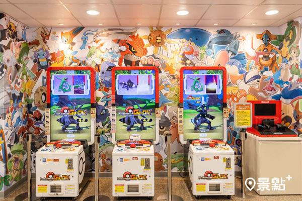 店內特別設置Pokémon Ga-Olé大型卡牌機台及Switch遊戲主機。