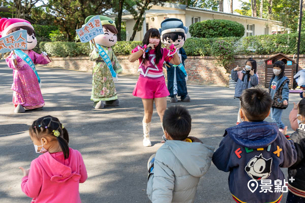 江南渡假村春節活動包括小朋友超愛的「活力姐姐帶動跳」。（圖 / 江南渡假村，以下同）