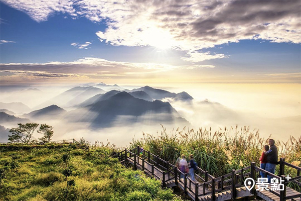 隙頂二延步道雲海。（圖／taiwan_traveler）