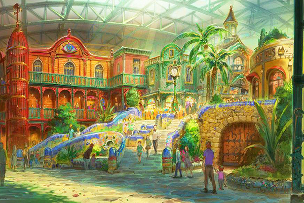 吉卜力主題樂園確定在2022年11月1日開幕。 (圖／吉卜力工作室，以下同)