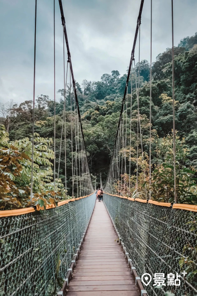 神仙谷吊橋為神仙谷風景區上方興建的吊橋，吊橋長150公尺。