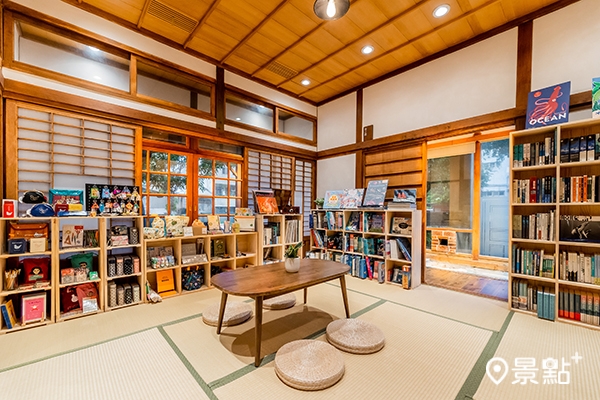 以親子共讀為主題的「時光繪本書屋」特別將日式老宅添新裝。