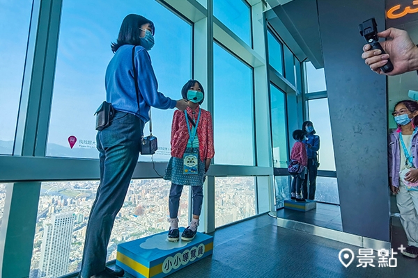 台北101觀景台兒童天空體驗-小小城市代言人。