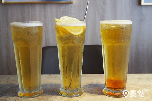 贏到足茶鋪選用「三薰花茶」推出茉香綠茶、凍檸綠、蜂蜜綠茶三款綠茶新飲品。（圖／景點+ 張盈盈）