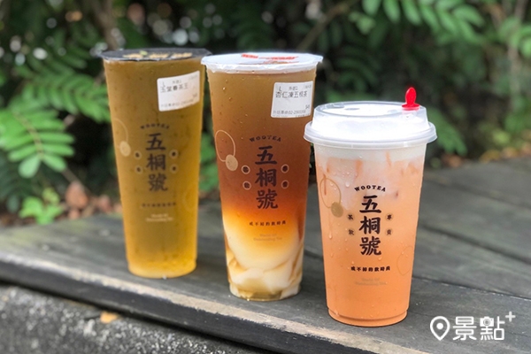 五桐號推出兩款新品「最完美手沖泰奶」、「玉堂春茶王」。( 圖／景點+ 張盈盈)