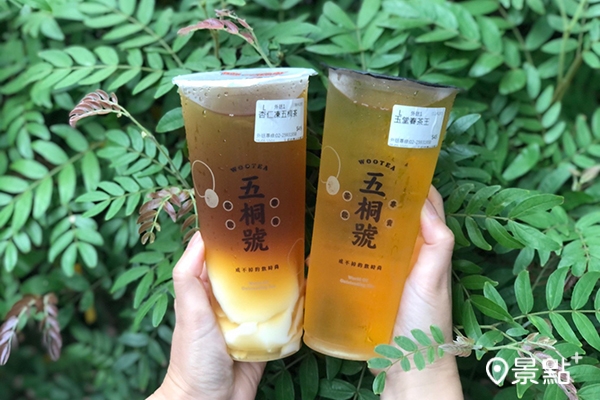 五桐號合作台灣在地老茶廠調配出專屬茶葉。
