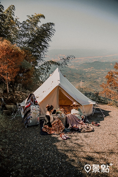 山思雲想露營搭配豐富職人手作課程，讓露營變得更有趣。