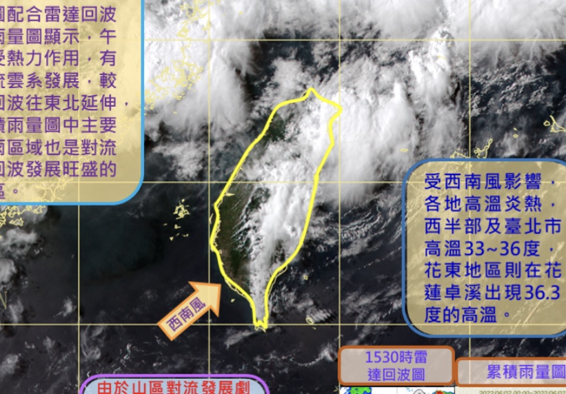 第三波梅雨鋒面到！一整週天氣不穩定防急降雨