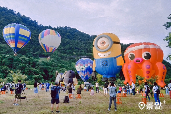 桃園市政府舉辦的「石門水庫熱氣球嘉年華」，6月18日起登場。