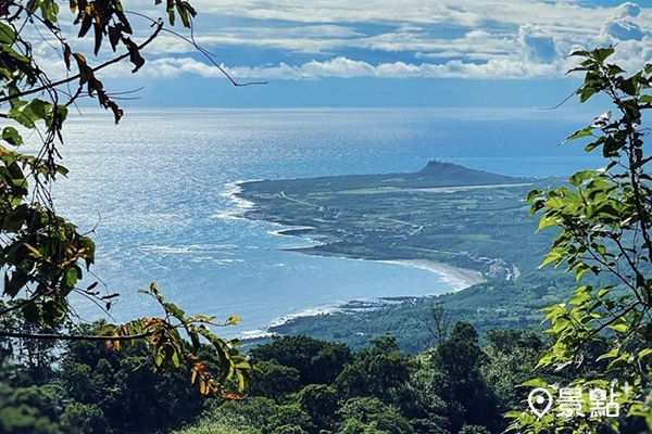 都蘭山為海岸山脈，可以遠眺太平洋美景。(圖／surpassrongrong)