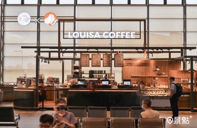 路易莎咖啡於台灣高鐵台中站開出嶄新門市，並推出多項優惠。（圖 / 台灣高鐵，以下同）