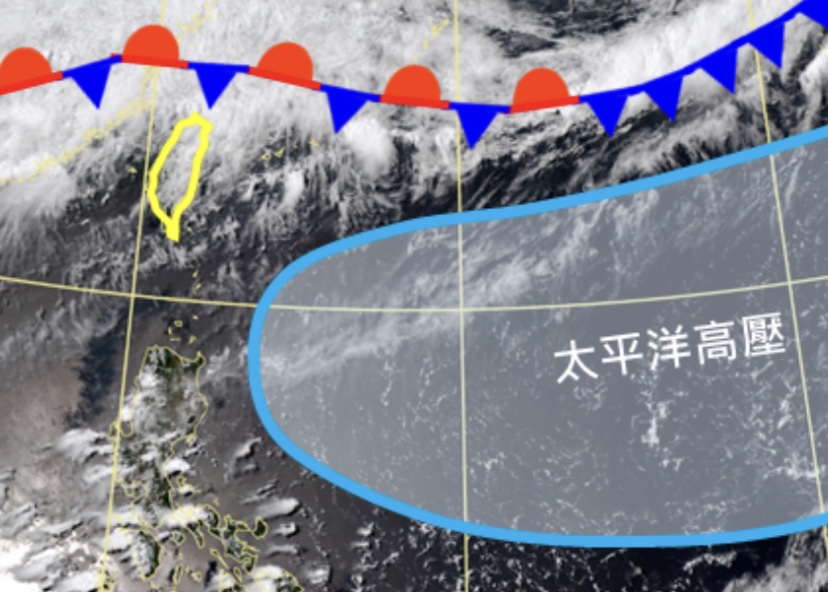 鋒面北移短暫好天氣！又有鋒面靠近一週天氣變化大