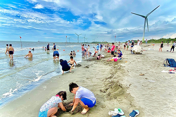 大安濱海樂園。 (圖／台中市政府)