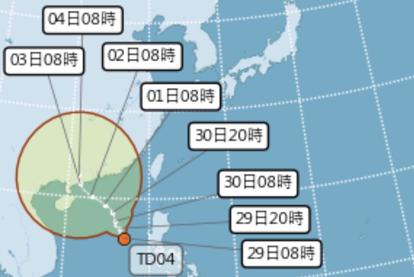 颱風芙蓉最快週五生成！週末外圍環流影響台灣