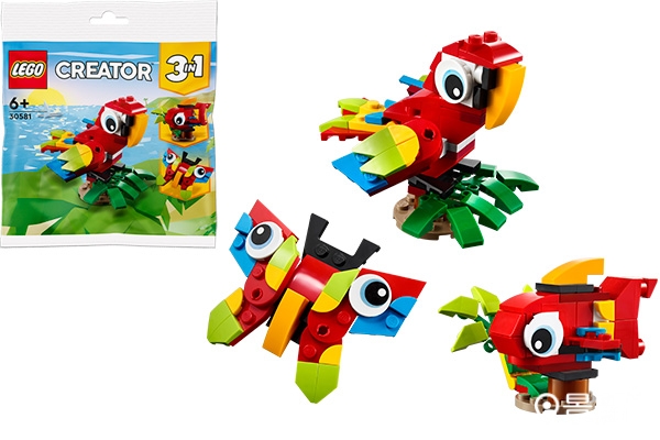 LEGO 30581 百變鸚鵡