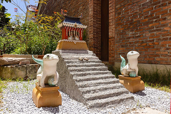 蛙港神社。(圖／彰化走讀藝術節)