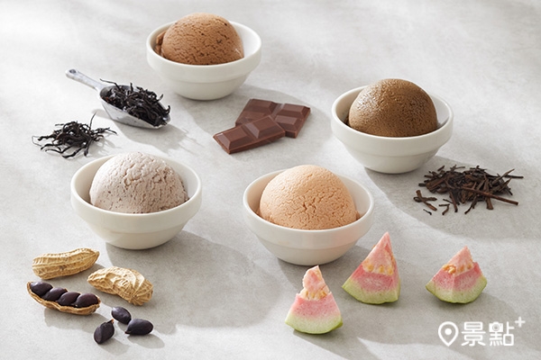 岡山門市開幕後將販售在地生產開發的「義式冰淇淋」新品系列。