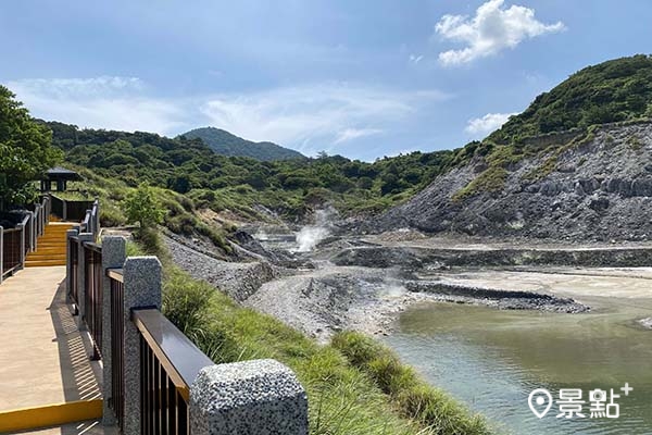 硫磺谷環狀步道。