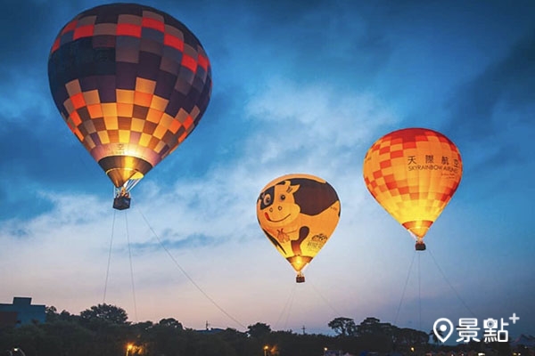 2022石岡熱氣球嘉年華於8月25日至8月28日登場。（圖／wai_0607tw，以下同）