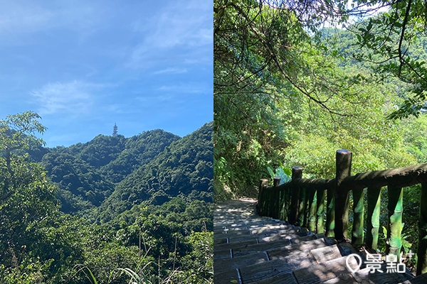 漫步指南茶香步道，感受貓空山中美好。 (圖 / 台北市政府工務局，以下同）