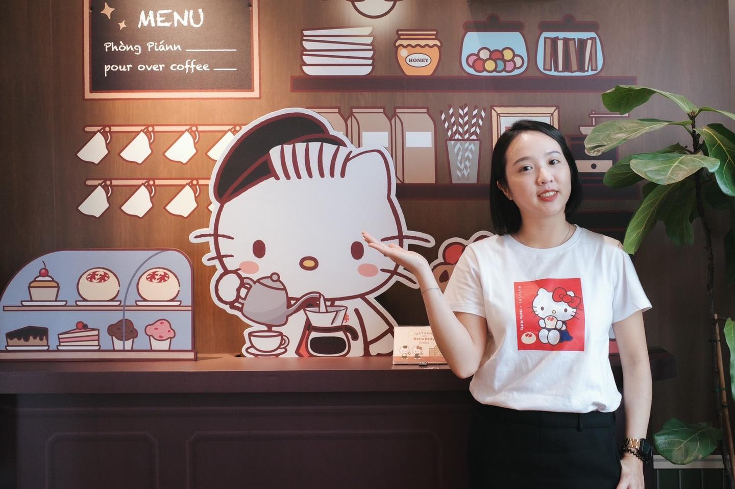 Hello Kitty和Daniel都會出限在這次的聯名喫茶店。