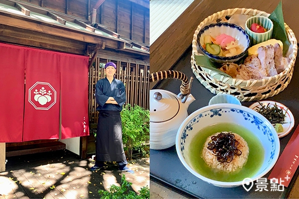 京町 山本屋由山本將人先生主理，打造完整感受日本家庭料理與空間的美好飲食體驗！（圖／景點+ 張盈盈，以下同）