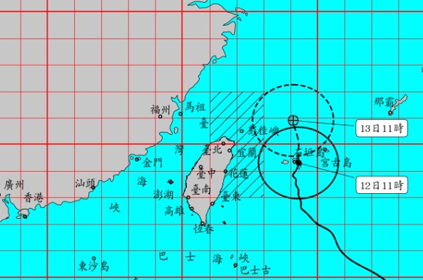 梅花颱風靠近慢速移動！豪雨特報另一颱風莫柏生成
