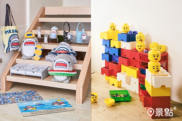 小7攜手「鯊魚先生」、「LEGO樂高」推出雙主題集點。（圖／7-ELEVEN，以下同）