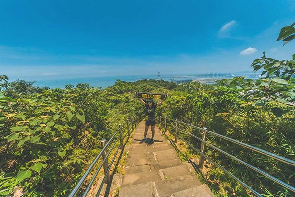 太平濱海步道最熱門的一段打卡美景。 (圖／新北市政府，下同)