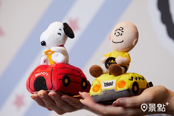 獨家新品「Peanuts花生漫畫人物迴力車玩偶」單個獨家價349元