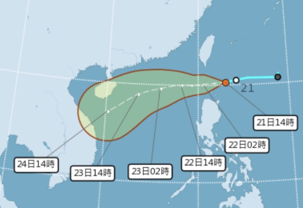 奈格颱風最快生成時間曝！週末注意有雨一週天氣先看