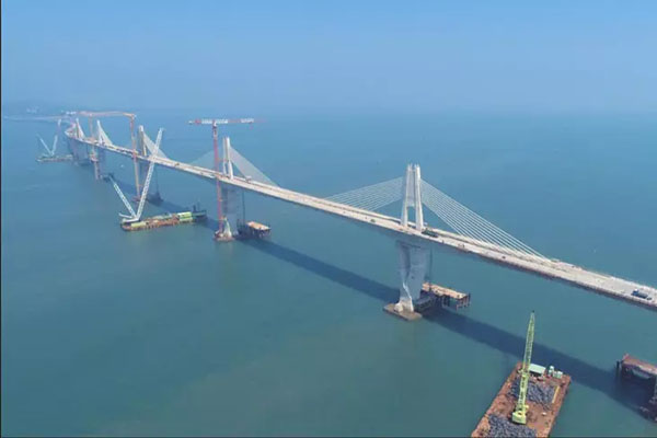 金門大橋宣布在10月30正式開通。(圖／交通部高速公路局)