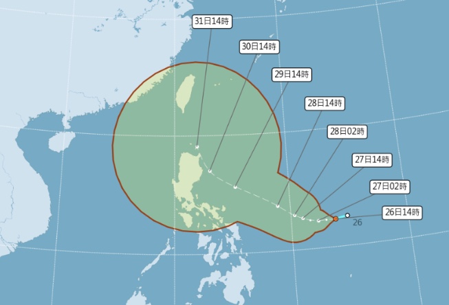 22號颱風奈格恐生成！影響地區近日天氣先看