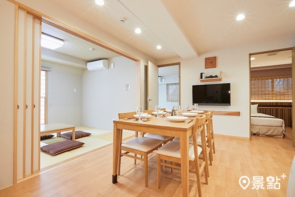 使用大量木製建材所建造的CONDOMINIUM HOTEL欅庵，是東京地區少見的和室公寓式飯店。