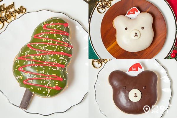 Mister Donut推出耶誕限定造型甜甜圈。（圖／Mister Donut，以下同）