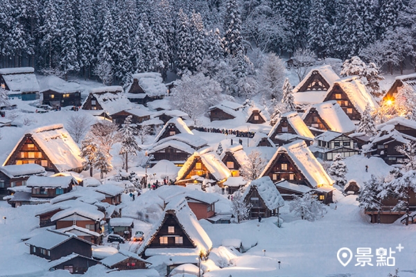 迎接日本雪季，合掌村是日本熱賣的行程之一。