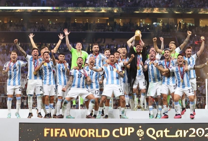 2022卡達世界盃足球賽由阿根廷封王！（圖／leomessi，以下同)
