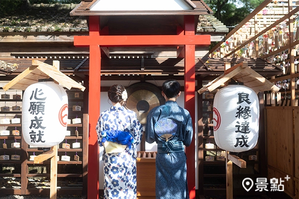 桃園神社於1月1日舉辦「初詣參拜」活動，讓旅客可以體驗日式道地參拜習俗。（圖／桃園神社-昭和拾參，以下同）