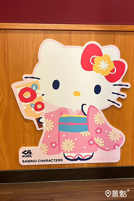Hello Kitty等你來藏壽司拍照打卡！