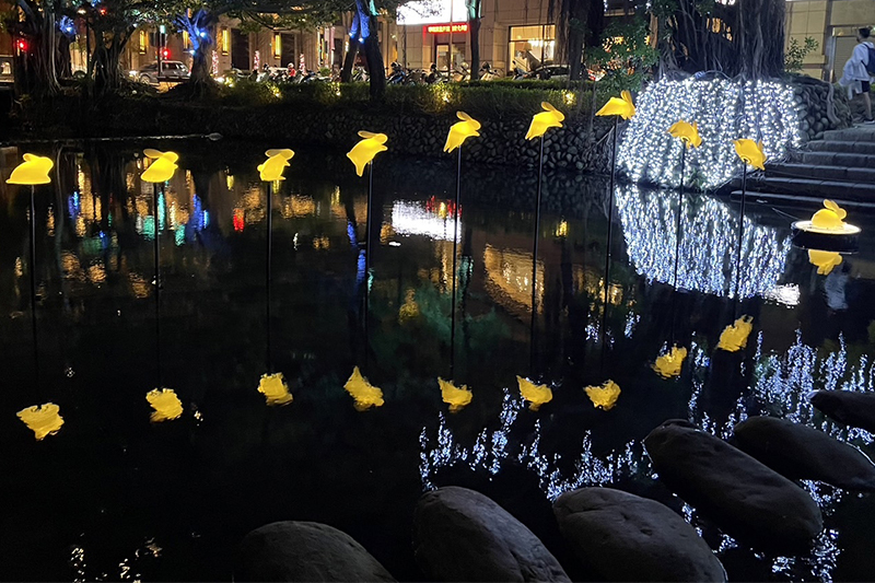 「2023新竹過好年」展期於1月6日起至2月5日，每天晚間5點半至10點亮燈。（圖／新竹市政府，以下同）