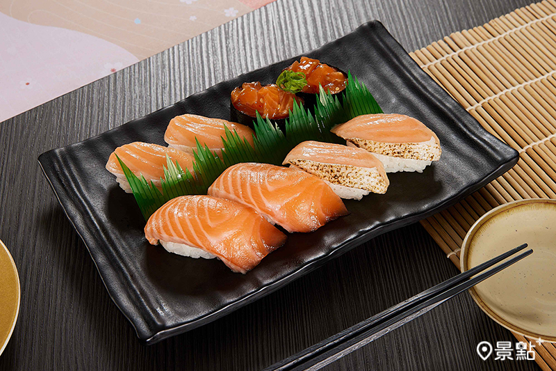 壽司郎鮭魚套餐 1人份$190