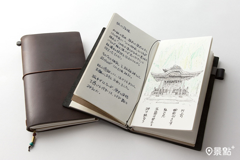 讓文具迷愛不釋手的人氣商品「TRAVELERS notebook 旅人筆記本」。（圖／TRAVELERS COMPANY）