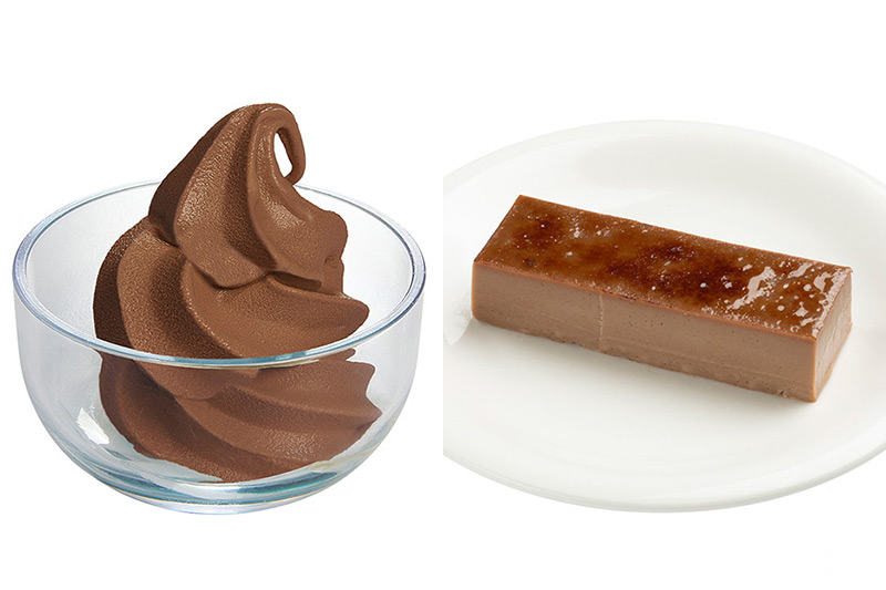 濃厚巧克力霜淇淋與巧克力卡達拉娜