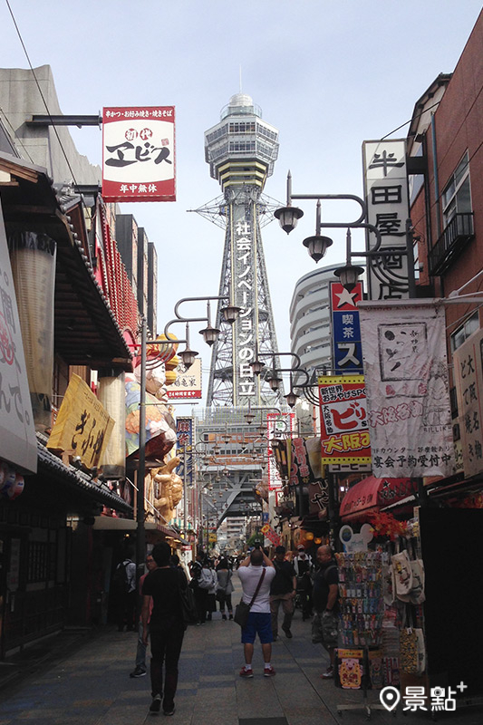 大阪的獨特氛圍吸引許多外國人前往探訪。（圖／景點+ Rhoda）