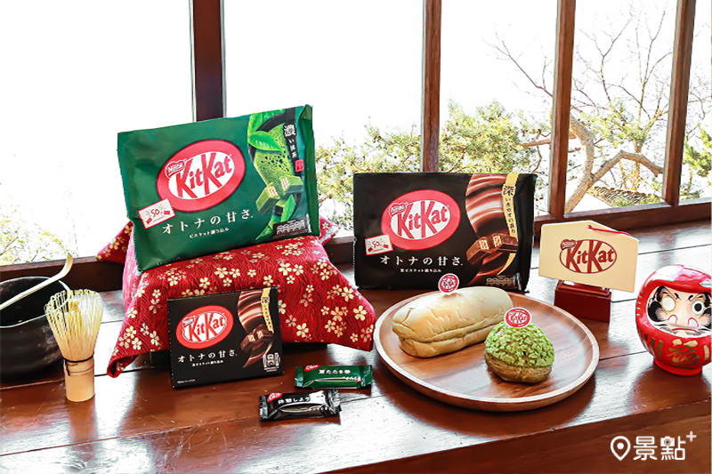 7-11聯名KitKat抹茶風味雙餡夾心，同步爆餡登場！