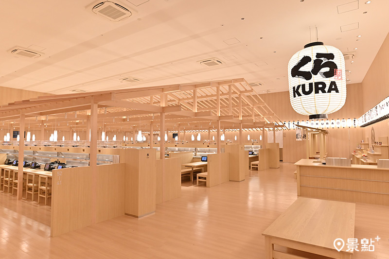 藏壽司全球旗艦店融合「SightEating」元素，橫跨東京到大阪。