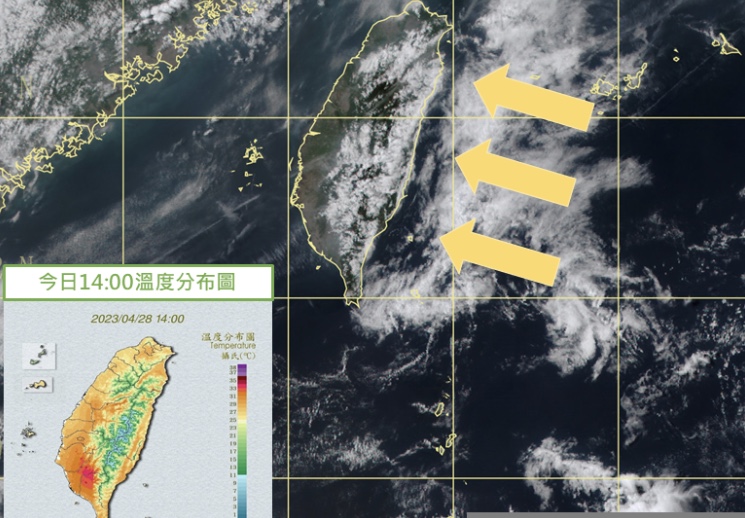 鋒面變天東北轉雨又降溫！五一勞動連假一週天氣先看